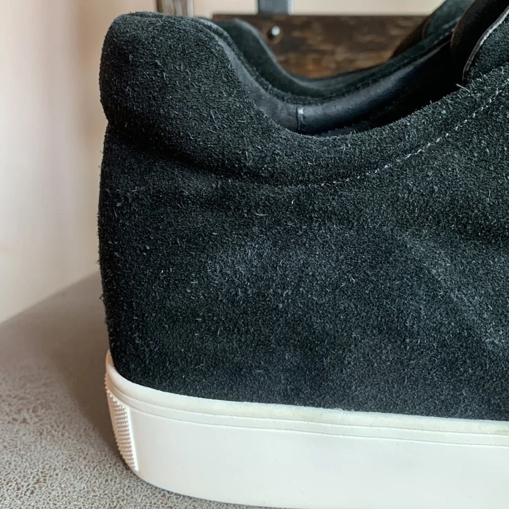 J Slides NYC Starr Black Platform Shoes Sz 10